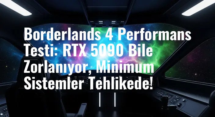 Borderlands 4 Performans Testi: RTX 5090 Bile Zorlanıyor, Minimum Sistemler Tehlikede!