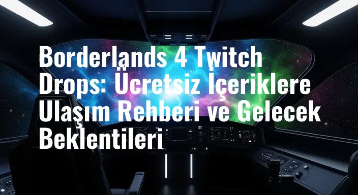 Borderlands 4 Twitch Drops: Ücretsiz İçeriklere Ulaşım Rehberi ve Gelecek Beklentileri