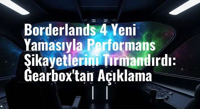 Borderlands 4 Yeni Yamasıyla Performans Şikayetlerini Tırmandırdı: Gearbox'tan Açıklama