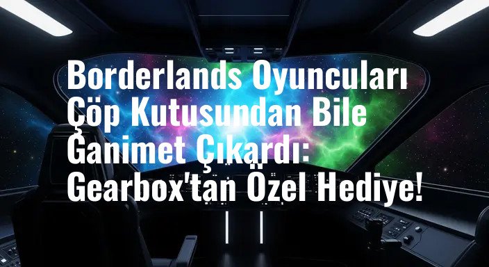 Borderlands Oyuncuları Çöp Kutusundan Bile Ganimet Çıkardı: Gearbox'tan Özel Hediye!