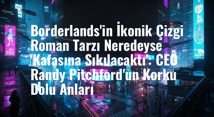Borderlands'in İkonik Çizgi Roman Tarzı Neredeyse 'Kafasına Sıkılacaktı': CEO Randy Pitchford'un Korku Dolu Anları