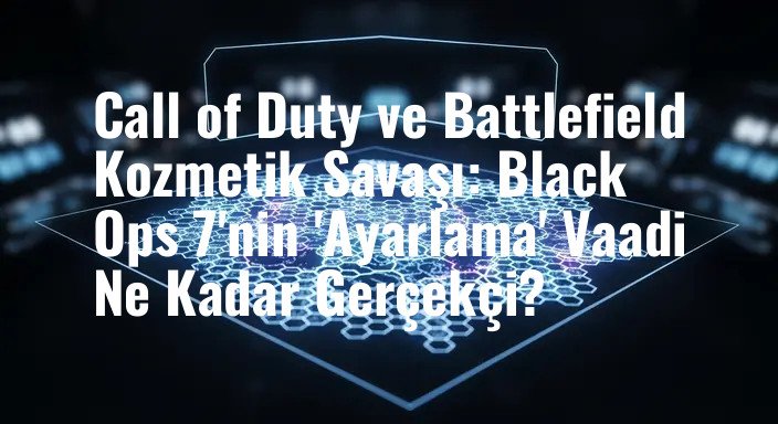 Call of Duty ve Battlefield Kozmetik Savaşı: Black Ops 7'nin 'Ayarlama' Vaadi Ne Kadar Gerçekçi?