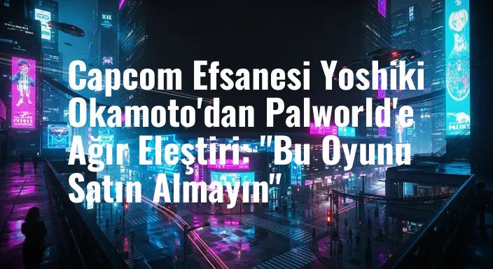 Capcom Efsanesi Yoshiki Okamoto'dan Palworld'e Ağır Eleştiri: "Bu Oyunu Satın Almayın"