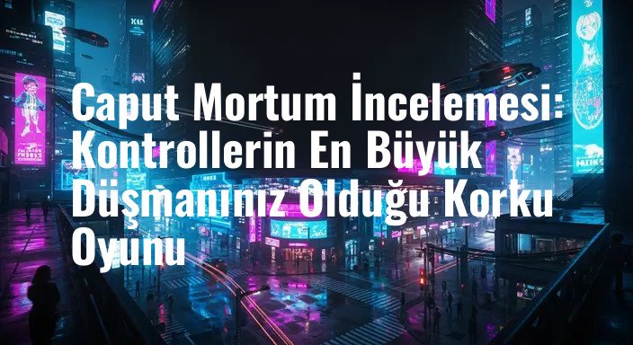 Caput Mortum İncelemesi: Kontrollerin En Büyük Düşmanınız Olduğu Korku Oyunu