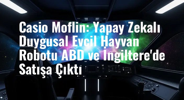 Casio Moflin: Yapay Zekalı Duygusal Evcil Hayvan Robotu ABD ve İngiltere'de Satışa Çıktı