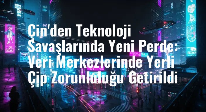 Çin'den Teknoloji Savaşlarında Yeni Perde: Veri Merkezlerinde Yerli Çip Zorunluluğu Getirildi