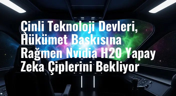 Çinli Teknoloji Devleri, Hükümet Baskısına Rağmen Nvidia H20 Yapay Zeka Çiplerini Bekliyor