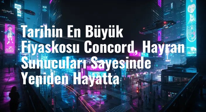 Tarihin En Büyük Fiyaskosu Concord, Hayran Sunucuları Sayesinde Yeniden Hayatta
