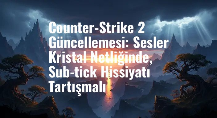 Counter-Strike 2 Güncellemesi: Sesler Kristal Netliğinde, Sub-tick Hissiyatı Tartışmalı