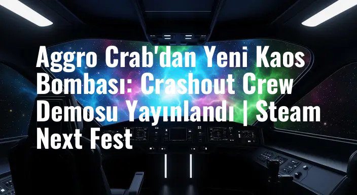 Aggro Crab'dan Yeni Kaos Bombası: Crashout Crew Demosu Yayınlandı | Steam Next Fest