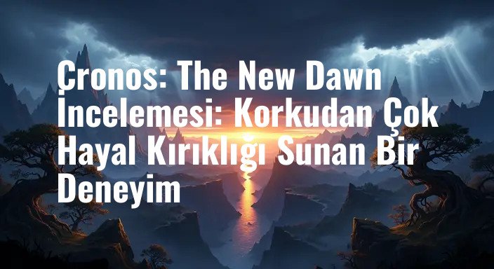 Cronos: The New Dawn İncelemesi: Korkudan Çok Hayal Kırıklığı Sunan Bir Deneyim