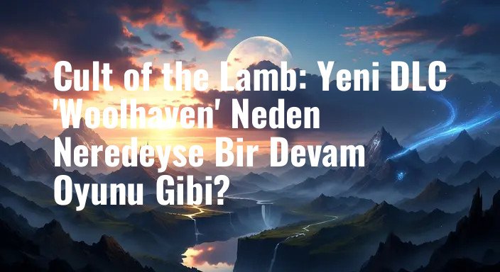 Cult of the Lamb: Yeni DLC 'Woolhaven' Neden Neredeyse Bir Devam Oyunu Gibi?