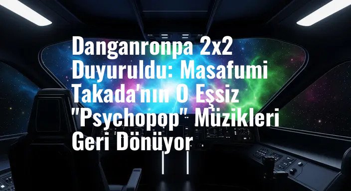 Danganronpa 2x2 Duyuruldu: Masafumi Takada'nın O Eşsiz "Psychopop" Müzikleri Geri Dönüyor