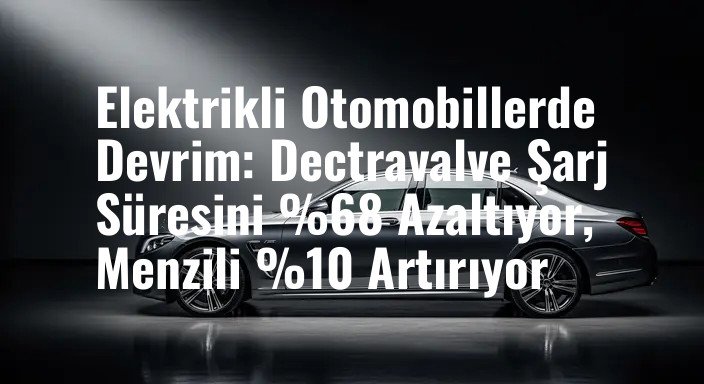 Elektrikli Otomobillerde Devrim: Dectravalve Şarj Süresini %68 Azaltıyor, Menzili %10 Artırıyor