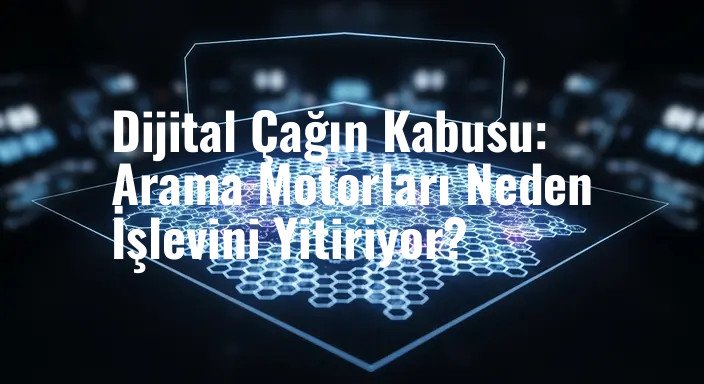 Dijital Çağın Kabusu: Arama Motorları Neden İşlevini Yitiriyor?