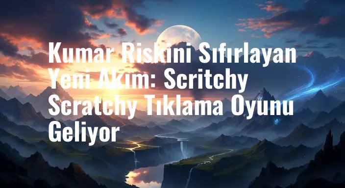 Kumar Riskini Sıfırlayan Yeni Akım: Scritchy Scratchy Tıklama Oyunu Geliyor