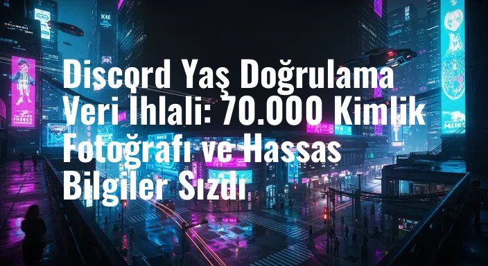Discord Yaş Doğrulama Veri İhlali: 70.000 Kimlik Fotoğrafı ve Hassas Bilgiler Sızdı