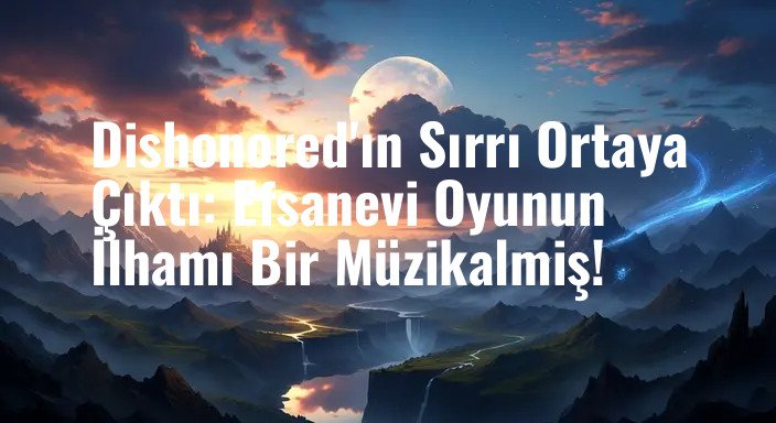 Dishonored'ın Sırrı Ortaya Çıktı: Efsanevi Oyunun İlhamı Bir Müzikalmiş!