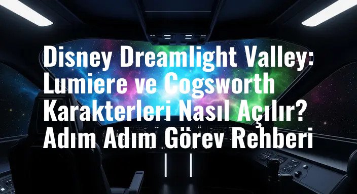 Disney Dreamlight Valley: Lumiere ve Cogsworth Karakterleri Nasıl Açılır? Adım Adım Görev Rehberi