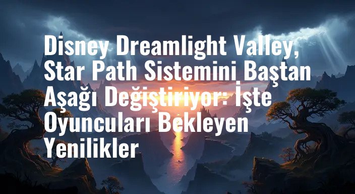 Disney Dreamlight Valley, Star Path Sistemini Baştan Aşağı Değiştiriyor: İşte Oyuncuları Bekleyen Yenilikler