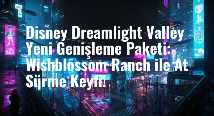 Disney Dreamlight Valley Yeni Genişleme Paketi: Wishblossom Ranch ile At Sürme Keyfi!
