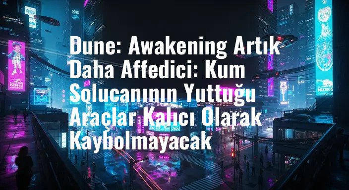 Dune: Awakening Artık Daha Affedici: Kum Solucanının Yuttuğu Araçlar Kalıcı Olarak Kaybolmayacak