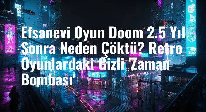 Efsanevi Oyun Doom 2.5 Yıl Sonra Neden Çöktü? Retro Oyunlardaki Gizli 'Zaman Bombası'