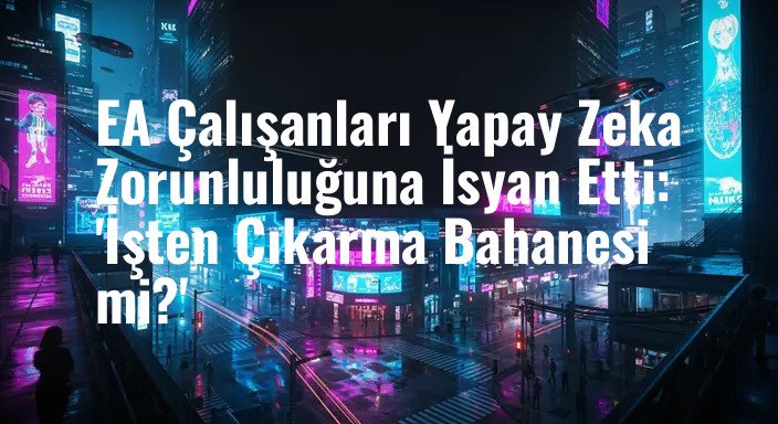 EA Çalışanları Yapay Zeka Zorunluluğuna İsyan Etti: 'İşten Çıkarma Bahanesi mi?'