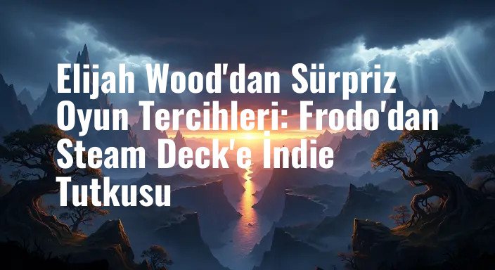 Elijah Wood'dan Sürpriz Oyun Tercihleri: Frodo'dan Steam Deck'e İndie Tutkusu