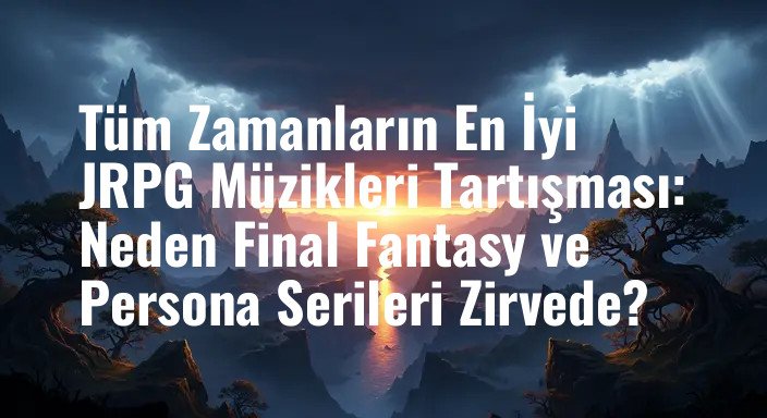 Tüm Zamanların En İyi JRPG Müzikleri Tartışması: Neden Final Fantasy ve Persona Serileri Zirvede?