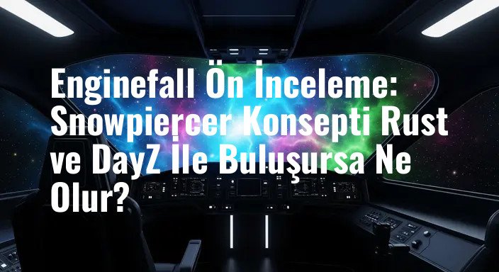 Enginefall Ön İnceleme: Snowpiercer Konsepti Rust ve DayZ İle Buluşursa Ne Olur?