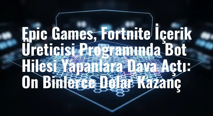 Epic Games, Fortnite İçerik Üreticisi Programında Bot Hilesi Yapanlara Dava Açtı: On Binlerce Dolar Kazanç