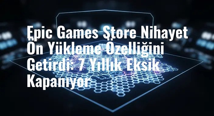 Epic Games Store Nihayet Ön Yükleme Özelliğini Getirdi: 7 Yıllık Eksik Kapanıyor