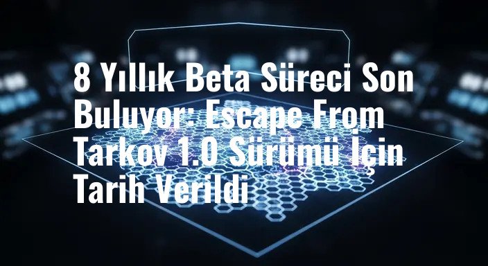 8 Yıllık Beta Süreci Son Buluyor: Escape From Tarkov 1.0 Sürümü İçin Tarih Verildi