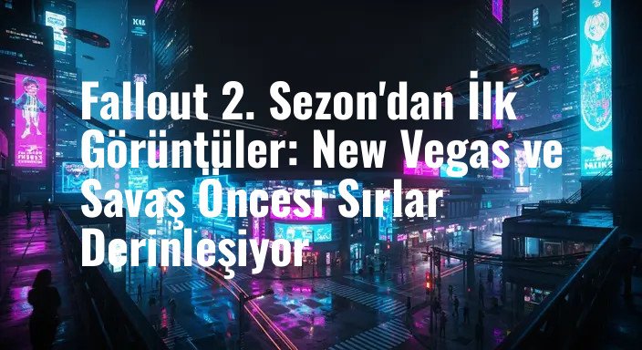 Fallout 2. Sezon'dan İlk Görüntüler: New Vegas ve Savaş Öncesi Sırlar Derinleşiyor