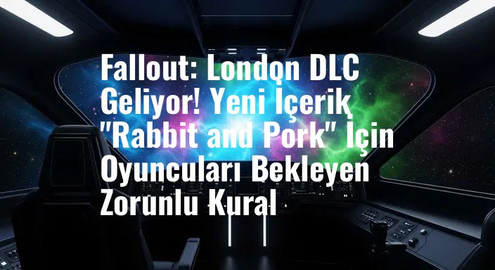 Fallout: London DLC Geliyor! Yeni İçerik "Rabbit and Pork" İçin Oyuncuları Bekleyen Zorunlu Kural