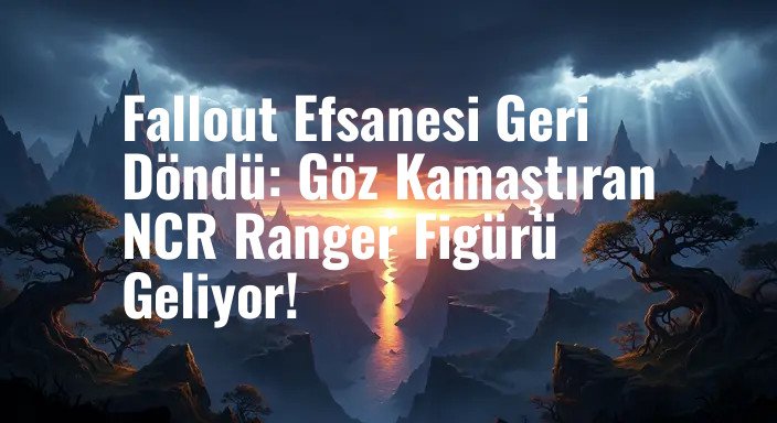 Fallout Efsanesi Geri Döndü: Göz Kamaştıran NCR Ranger Figürü Geliyor!
