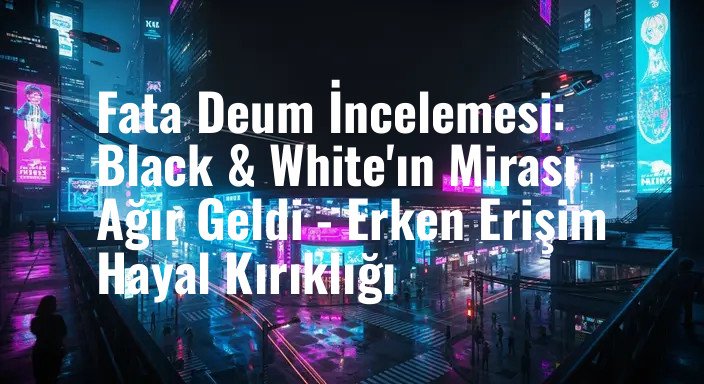 Fata Deum İncelemesi: Black & White'ın Mirası Ağır Geldi - Erken Erişim Hayal Kırıklığı