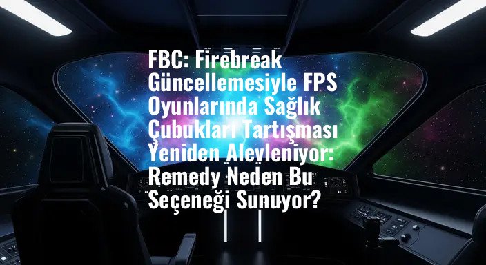 FBC: Firebreak Güncellemesiyle FPS Oyunlarında Sağlık Çubukları Tartışması Yeniden Alevleniyor: Remedy Neden Bu Seçeneği Sunuyor?