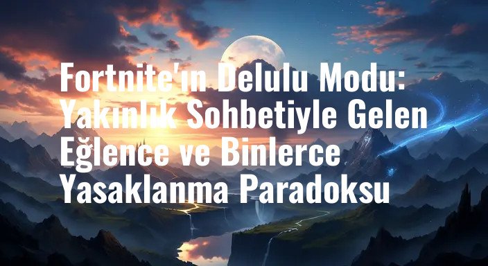 Fortnite'ın Delulu Modu: Yakınlık Sohbetiyle Gelen Eğlence ve Binlerce Yasaklanma Paradoksu