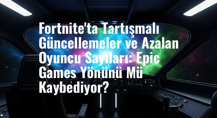 Fortnite'ta Tartışmalı Güncellemeler ve Azalan Oyuncu Sayıları: Epic Games Yönünü Mü Kaybediyor?