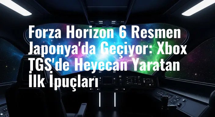 Forza Horizon 6 Resmen Japonya'da Geçiyor: Xbox TGS'de Heyecan Yaratan İlk İpuçları