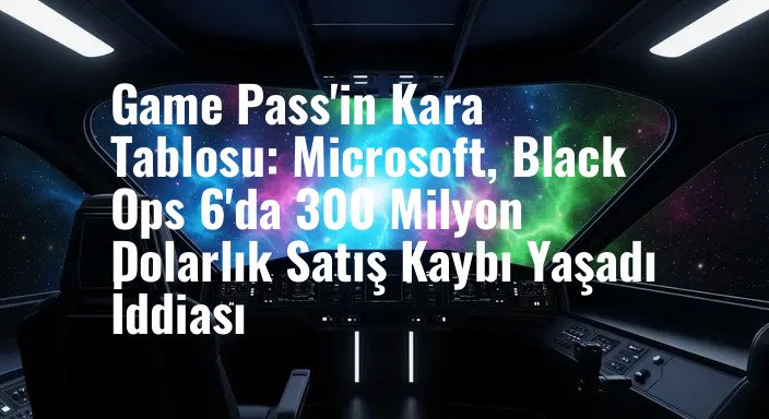 Game Pass'in Kara Tablosu: Microsoft, Black Ops 6'da 300 Milyon Dolarlık Satış Kaybı Yaşadı İddiası