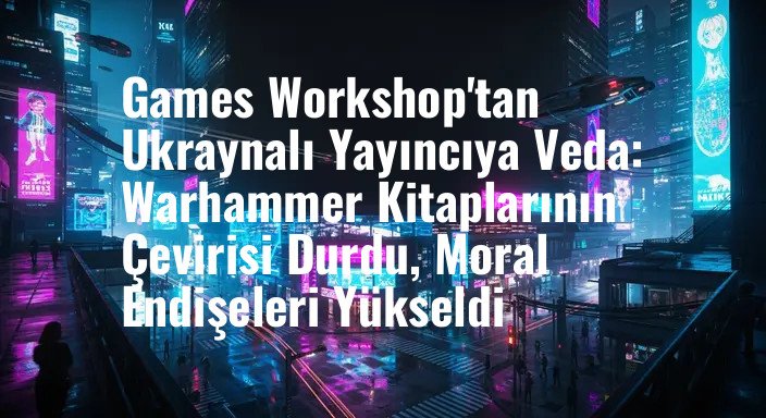Games Workshop'tan Ukraynalı Yayıncıya Veda: Warhammer Kitaplarının Çevirisi Durdu, Moral Endişeleri Yükseldi