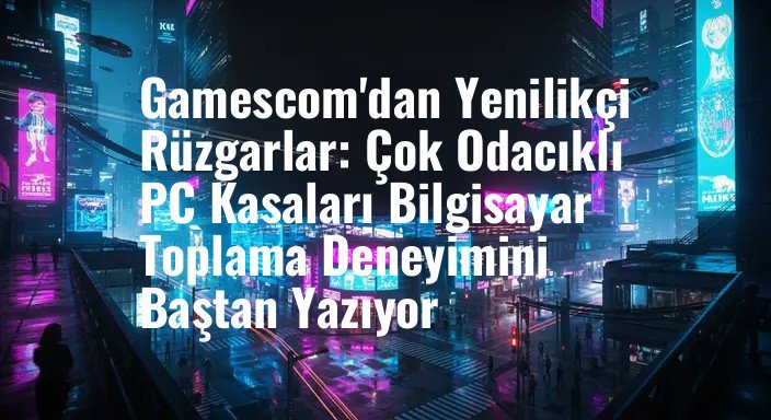 Gamescom'dan Yenilikçi Rüzgarlar: Çok Odacıklı PC Kasaları Bilgisayar Toplama Deneyimini Baştan Yazıyor
