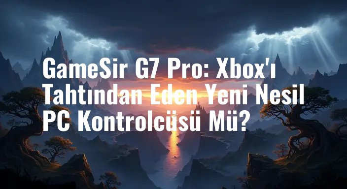 GameSir G7 Pro: Xbox'ı Tahtından Eden Yeni Nesil PC Kontrolcüsü Mü?