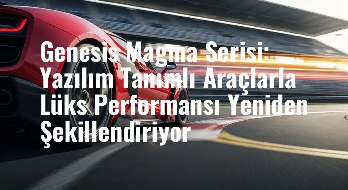 Genesis Magma Serisi: Yazılım Tanımlı Araçlarla Lüks Performansı Yeniden Şekillendiriyor