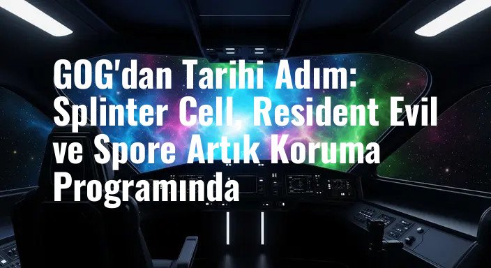 GOG'dan Tarihi Adım: Splinter Cell, Resident Evil ve Spore Artık Koruma Programında