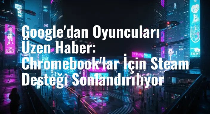Google'dan Oyuncuları Üzen Haber: Chromebook'lar İçin Steam Desteği Sonlandırılıyor