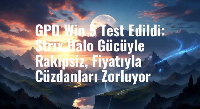 GPD Win 5 Test Edildi: Strix Halo Gücüyle Rakipsiz, Fiyatıyla Cüzdanları Zorluyor